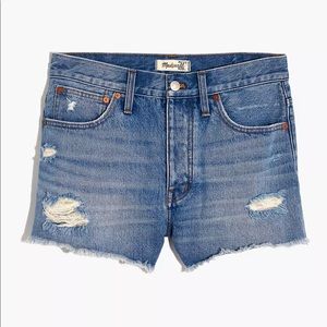 Madewell Relaxed Denim Shorts - size 27
